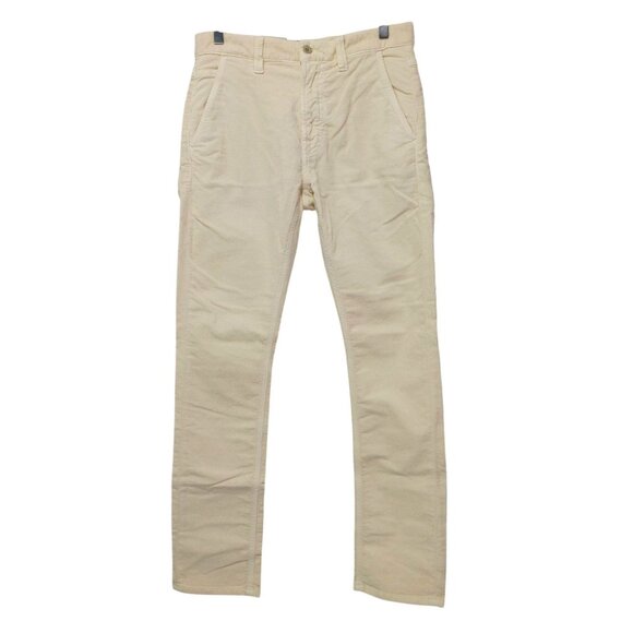 Nudie Jeans Slim Adam Light Yellow Color Classic Slim Fit Size W30 / L32 - Picture 1 of 11